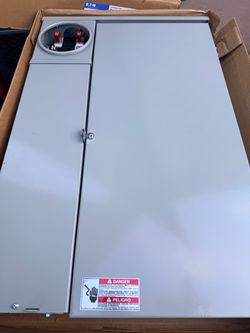 Eaton underground approved 200 amp 40 space all in one electrical panel MBE4040B200BTS