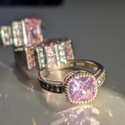 Silver Engagement Rings 