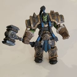 Neca Thrall Heroes Of The Storm 7” Action Figure WoW World Of Warcraft.  
Pre-owned, good shape, please see photos for details.
The figure features in