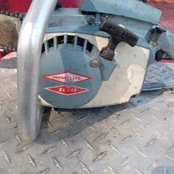 Vintage homelite chainsaw