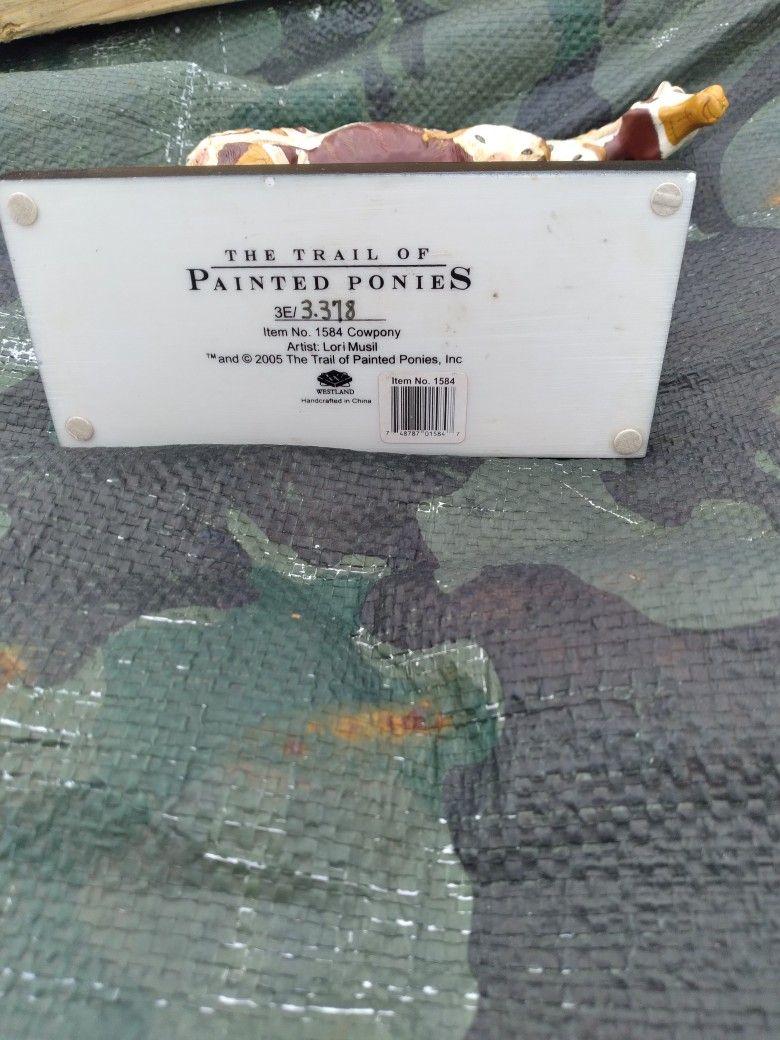 Painted ponies 1584 cowpony. REDUCED 