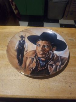 Gary Cooper Collector Plate