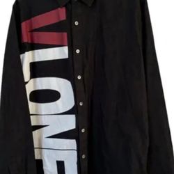 Preowned Vlone Original Vlone Button Up Size Large .