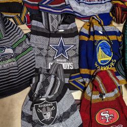 Handstiched NFL Backpack From Mexico All Brand New.