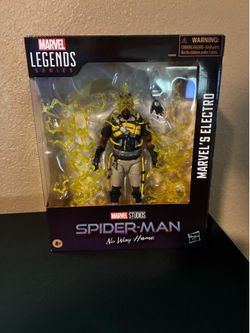 Marvel Legends Series, Spider-Man No way Home, Marvel’s Electron.