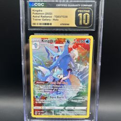 2022 Pokemon Kingdra Astral Radiance CGC 10 Pristine 