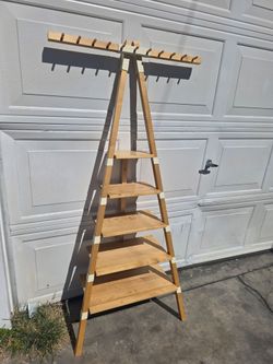 Ikea wooden shelf $50