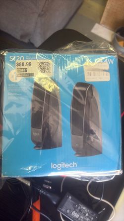 20$ Logitech S120 Stereo Speakers