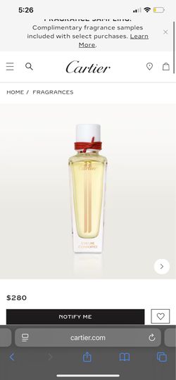 Cartier L’Heure Convoitee Perfume