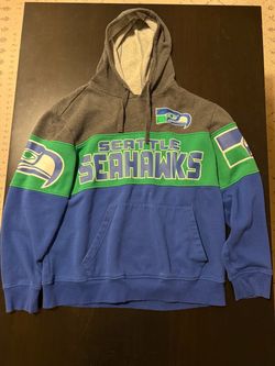 Vintage 90s Starter Seattle Seahawks NFL Pullover Hoodie Size XL
