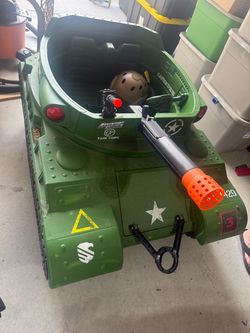 Adventure Force Tank kids 24volt battery