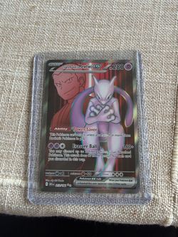 Pokemon Team Rocket’s Mewtwo ex