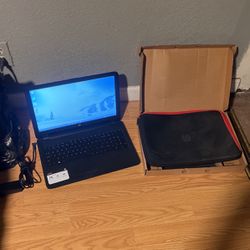 HP Notebook Labtop And Case. 