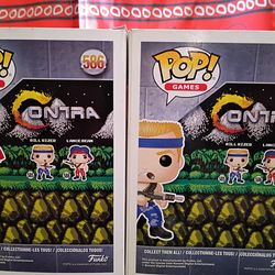 Contra Funko Pop Vinyl Figures