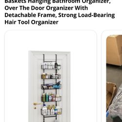 Over The Door Storage Rack
