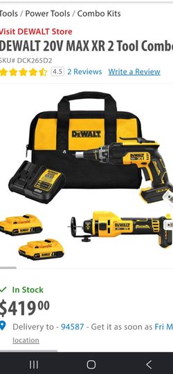 Dewalt bundle for drywall brand new