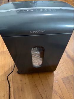 Goecolife paper shredder