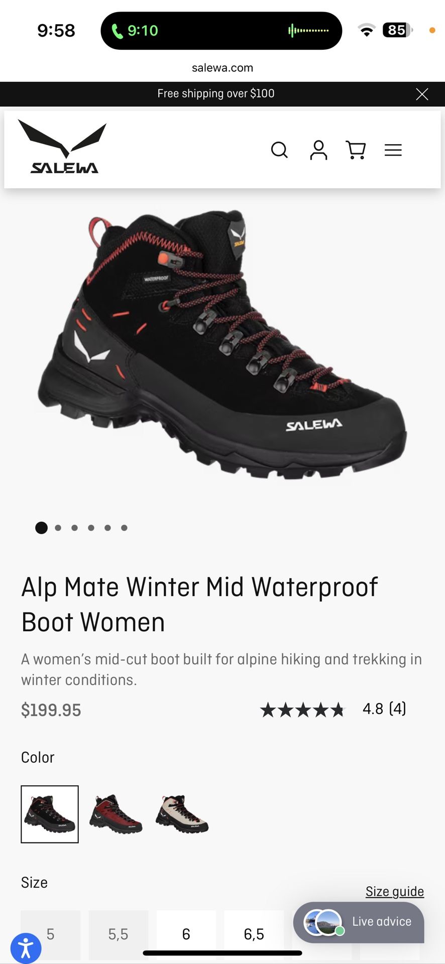 Salewa Hiking Boots