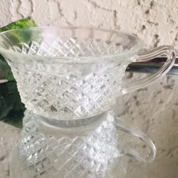Vintage Glass Cup 