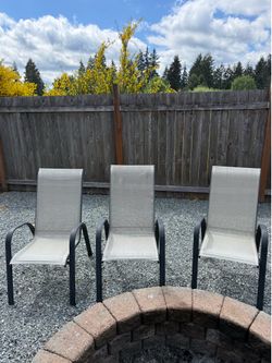 Outside chairs
