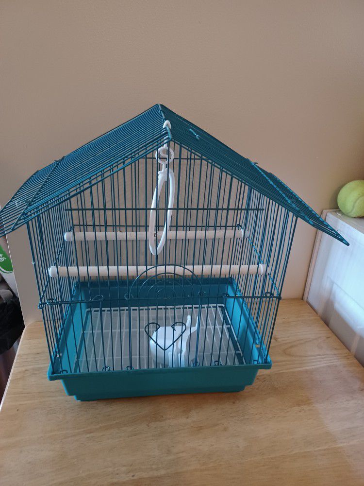 New Turquoise Prevue Hendrix Single Pack Bird Cage 