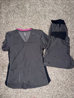 Med Couture Gray Scrubs