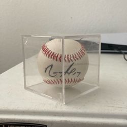 Nelson Cruz Signed Baseball