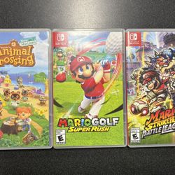 Nintendo Switch Game Bundle Mario Animal Crossing