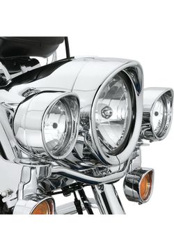 Harley head light covers