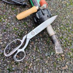 Leister Heat Gun, Scissors, Roller