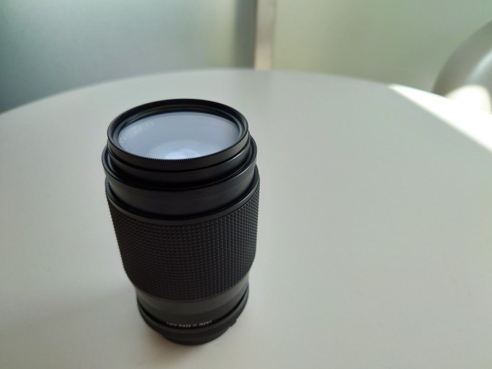 Contax RX Film Camera Body And Lens