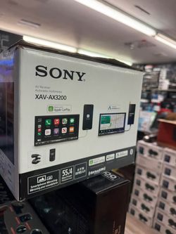 SONY STEREO (XAV-AX3200) WIRED APPLECRPLAY/ ANDROID AUTO RADIO
