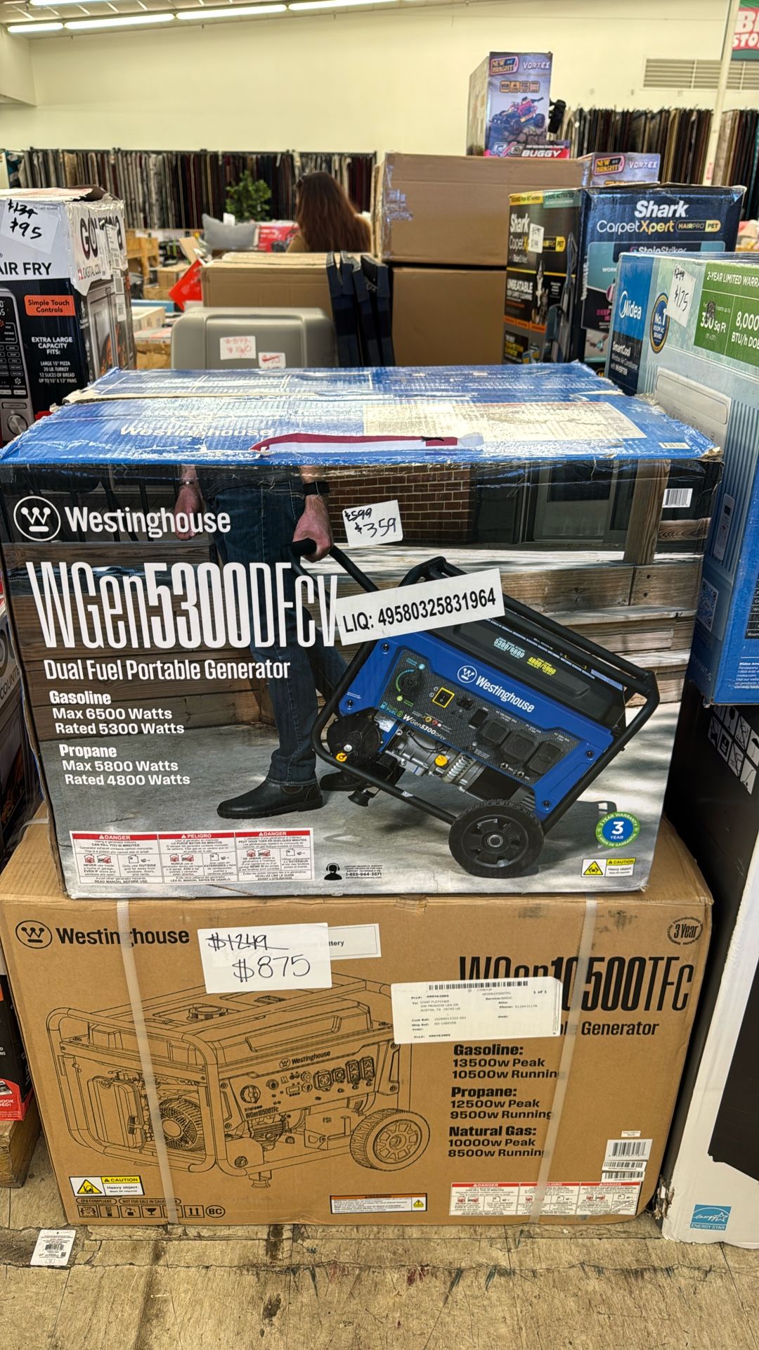 Westinghouse WGen530DFCV