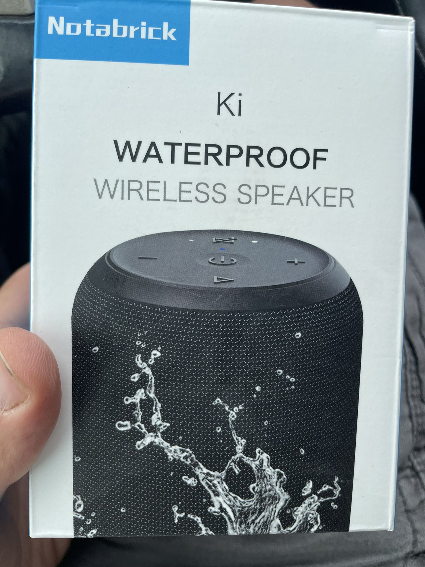 Wireless Speaker Waterproof Notabrick Ki brand new inbox. Pick up or delivery. As is. 