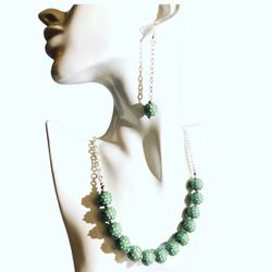 "Bahia Collection" Handmade Earrings & Necklace