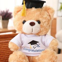Teddy Bear Graduation Plush Doll