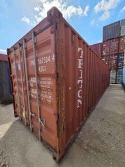 40ft x 8ft Wind & Water Tight Shipping Containers For Sale