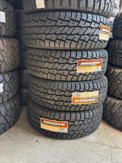 Lt 285/70/17 arroyo tamarock at with installation and balance include
