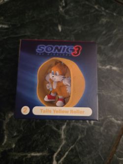 Sonic 3 The Hedgehog Tails Yellow Roller