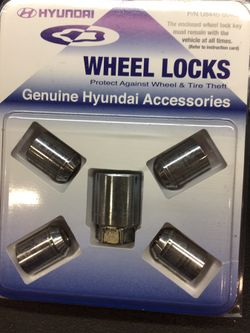 Hyundai wheel lock set
