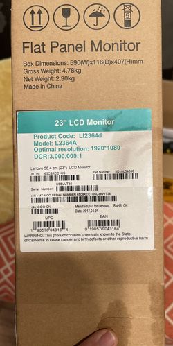 LCD 23” Monitor