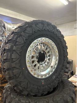 F150 wheels and tires 17x9 with.35”