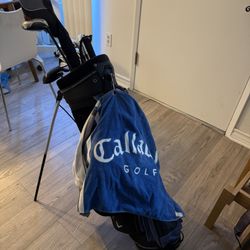 Full Golf Set (Missing 9i) TaylorMade + Callaway Clubs