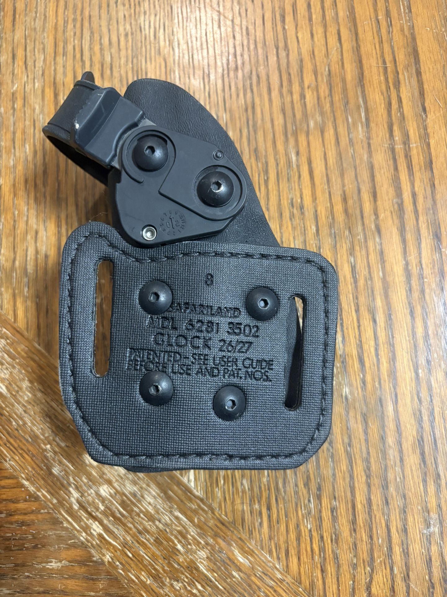 Glock 26-27 outside Holster