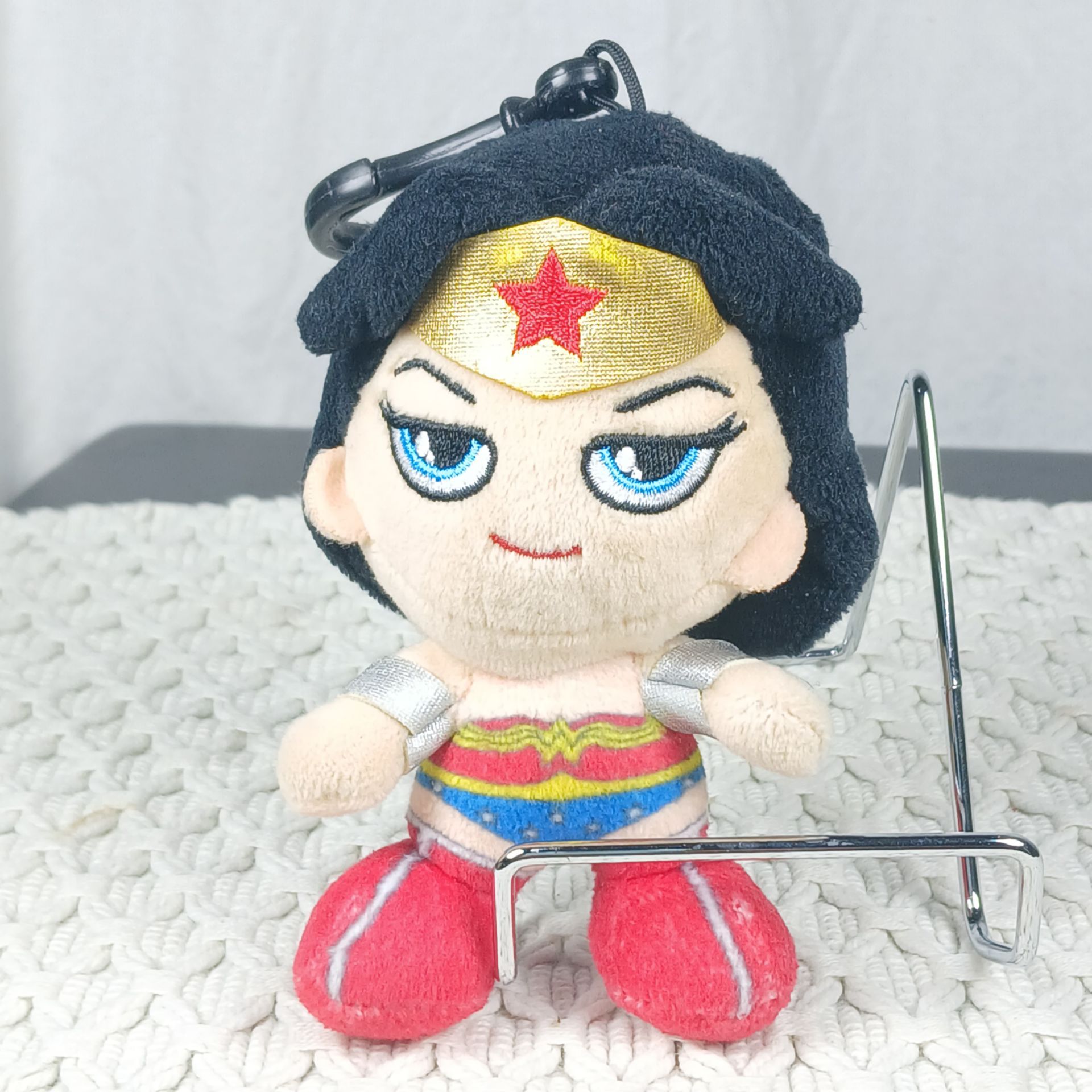 Wonder Woman justice League DC COMICS Heroez Clipz 5" Plush KEYCHAIN CLIP