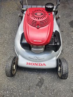 Honda 21 HRR2164TDA Self Propelled Mower Cuts Runs Needs Tune Up for Sale in Marlborough MA OfferUp