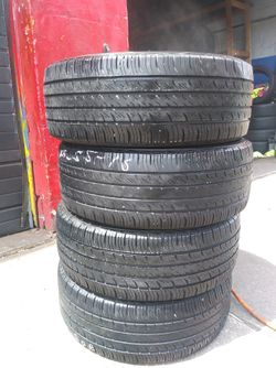 205/55/16 Set Used mount and balanced! Call {contact info removed}