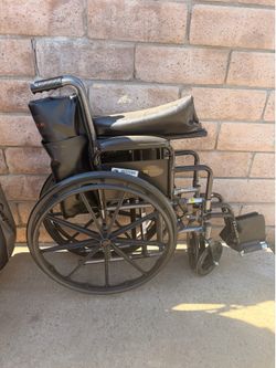 Wheelchair, like new.