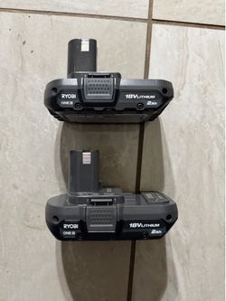 Ryobi 18v 2ah battery
