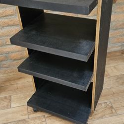 Component Cart With 4 Shelves